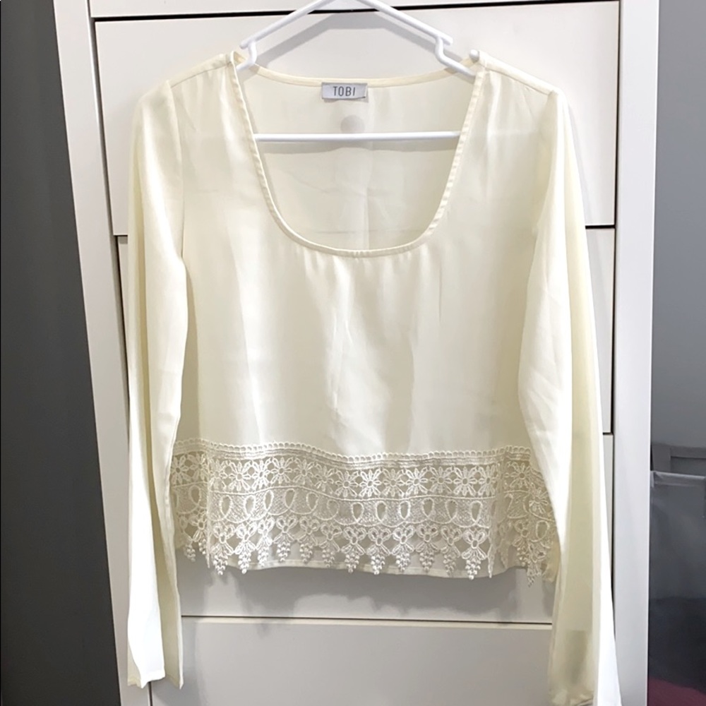 Tobi Crop Blouse